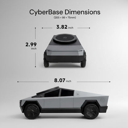 The 3-in-1 CyberTruck Charging Dock