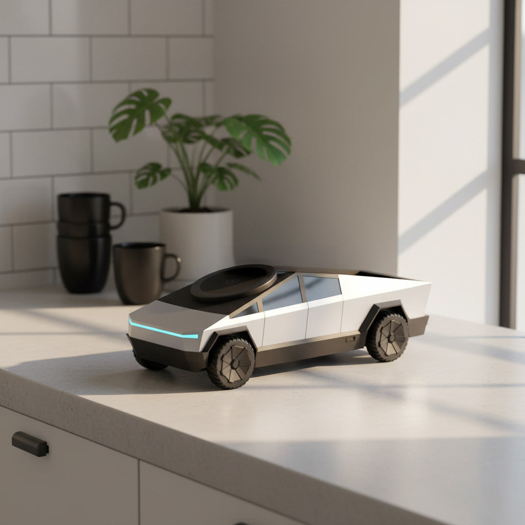 The 3-in-1 CyberTruck Charging Dock